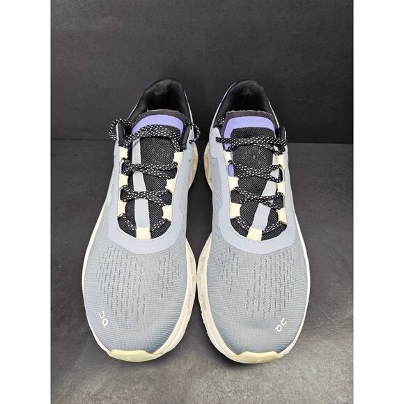 On Running Cloudtec Gray and Purple Athletic Shoes